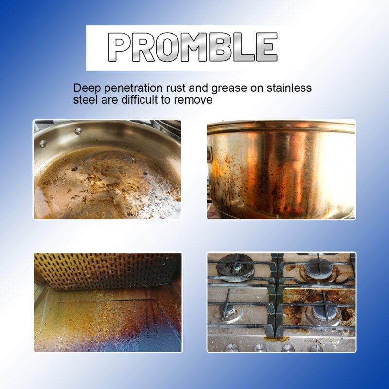Multi-Purpose Stainless Steel Cleaning Paste | Rust Removal, Safe Surfaces, Household Cleaner - Image 4