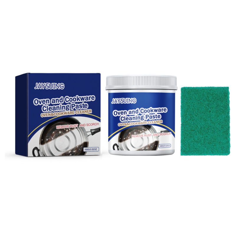 Multi-Purpose Stainless Steel Cleaning Paste | Rust Removal, Safe Surfaces, Household Cleaner