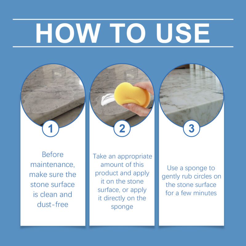 Multi-Purpose Stone Maintenance Cream | Floor Polish & Furniture Protector, Safe & Long-Lasting - Image 6
