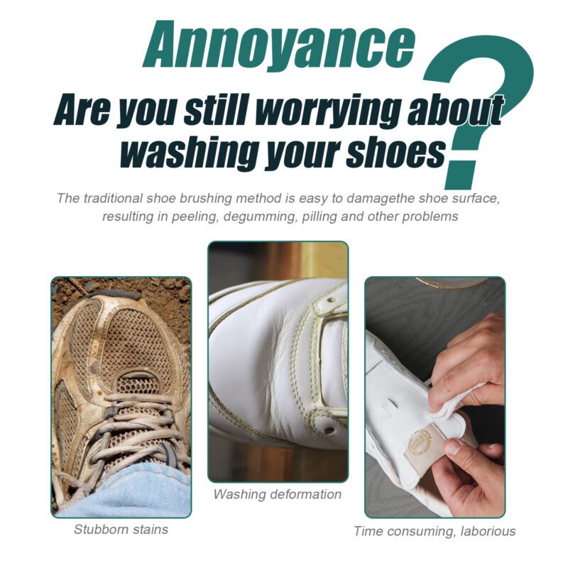 Multi-Purpose Surface-Safe Household Shoe Cleaner | Long-Lasting - Image 3