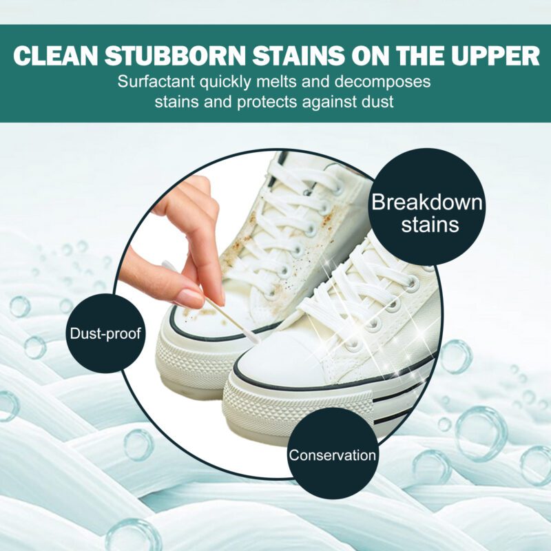 Multi-Purpose Surface-Safe Household Shoe Cleaner | Long-Lasting - Image 4