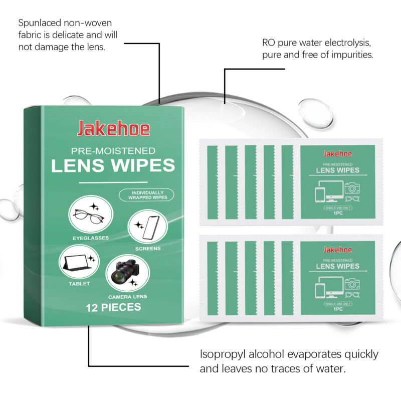 Multi-Purpose Surface-Safe Lens Cleaning Wipes | Portable Household Supplies - Image 3