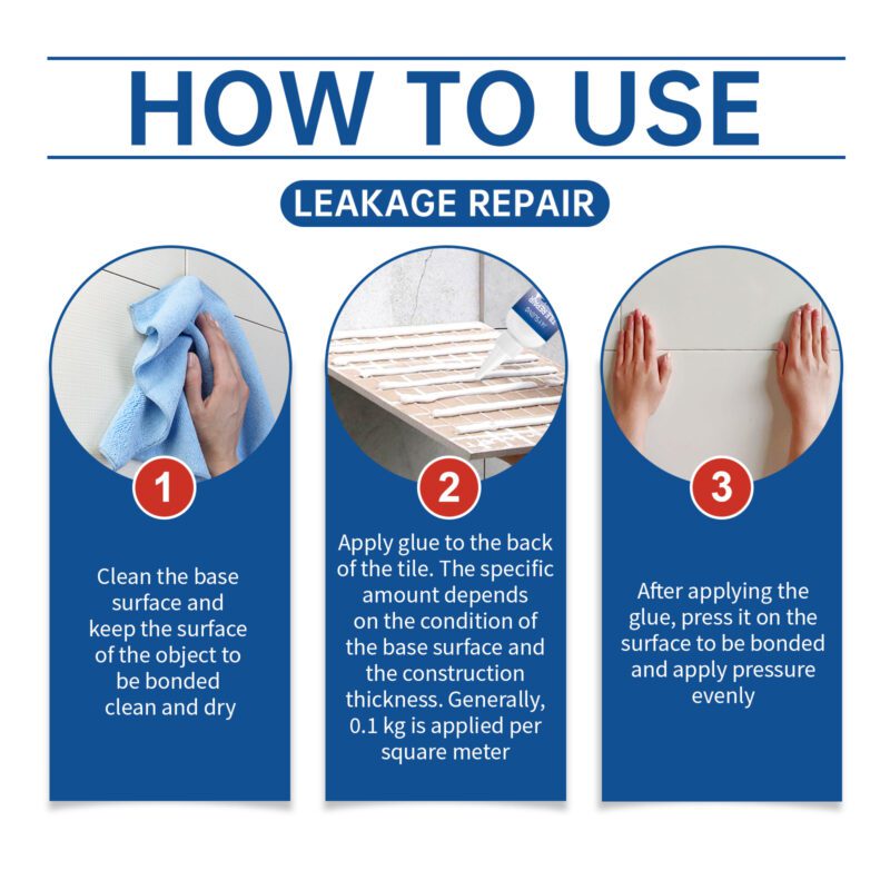 Multi-Purpose Tile Repair Glue: Waterproof Crack Sealant for Kitchen & Bathroom Tiles - Image 6