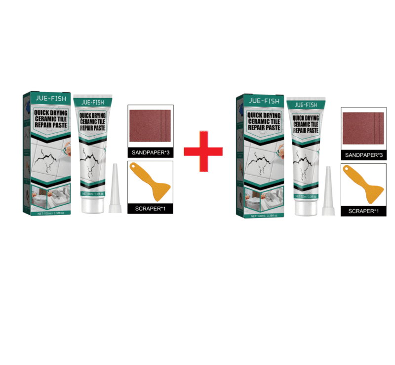 Multi-Purpose Tile Repair Paste | Quick-Drying, Surface-Safe Crack Fix for Households