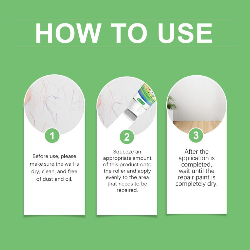 Multi-Purpose Wall Patching Paste - Household Repair for Holes, Cracks, Nail Eyes - Image 6