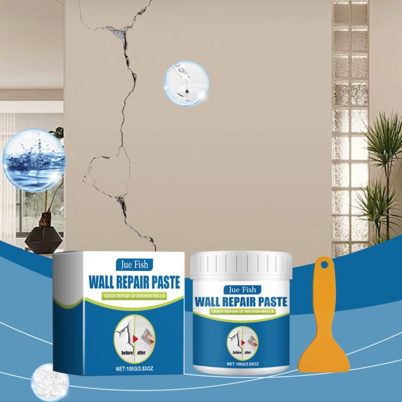 Multi-Purpose Wall Repair Paste: Stain Cover, Crack Fix, Surface-Safe Household Agent - Image 2