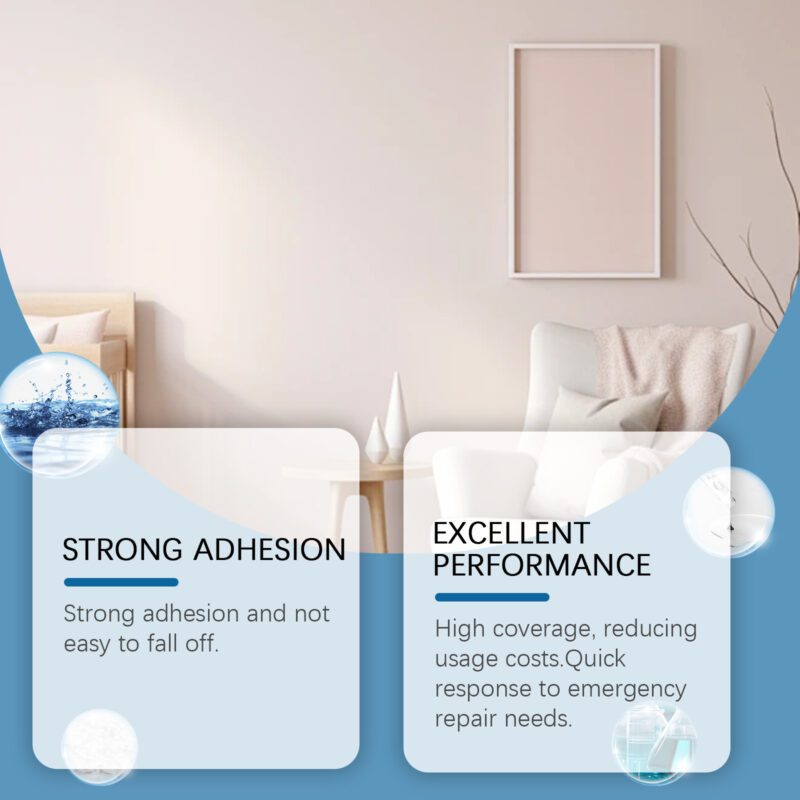 Multi-Purpose Wall Repair Paste: Stain Cover, Crack Fix, Surface-Safe Household Agent - Image 4