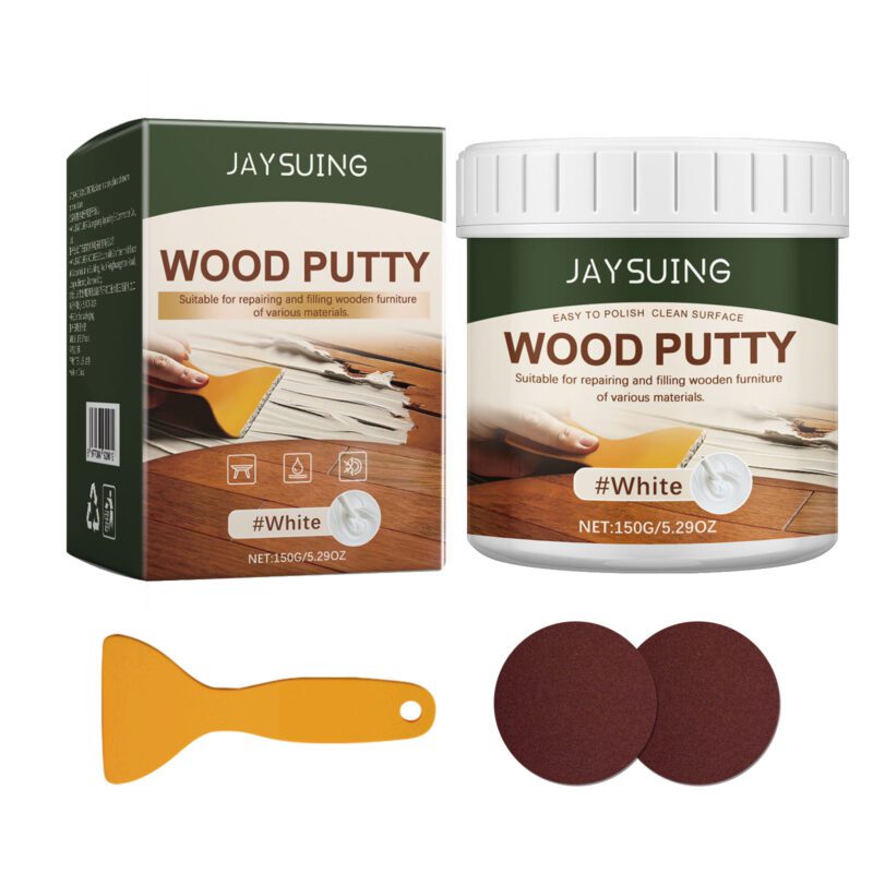 Multi-Purpose Wood Repair Paint: Fill Cracks, Smooth Furniture (Household Wood Filler)