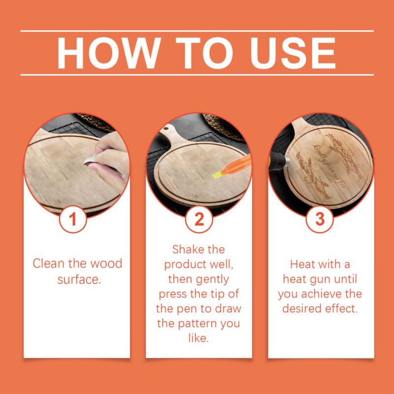 Multipurpose Wood Furniture Marker - Long-Lasting, Safe Household Wood Care Pen - Image 6