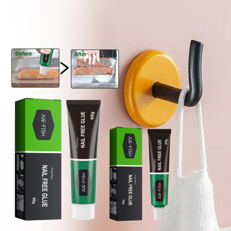 Nail-Free Multi-Purpose Household Adhesive: Strong, Surface-Safe for Kitchen/Bathroom/Furniture - Image 2