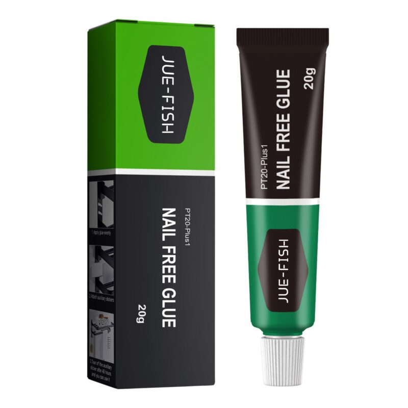 Nail-Free Multi-Purpose Household Adhesive: Strong, Surface-Safe for Kitchen/Bathroom/Furniture