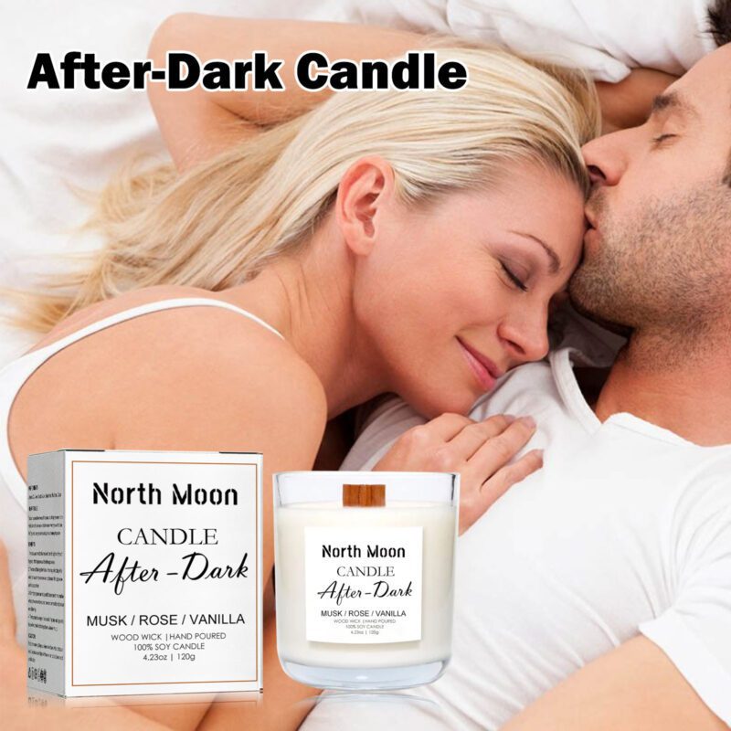 North Moon Natural Aromatherapy Candle: Long-Lasting Household Air Freshener, Safe for Home Spaces - Image 2