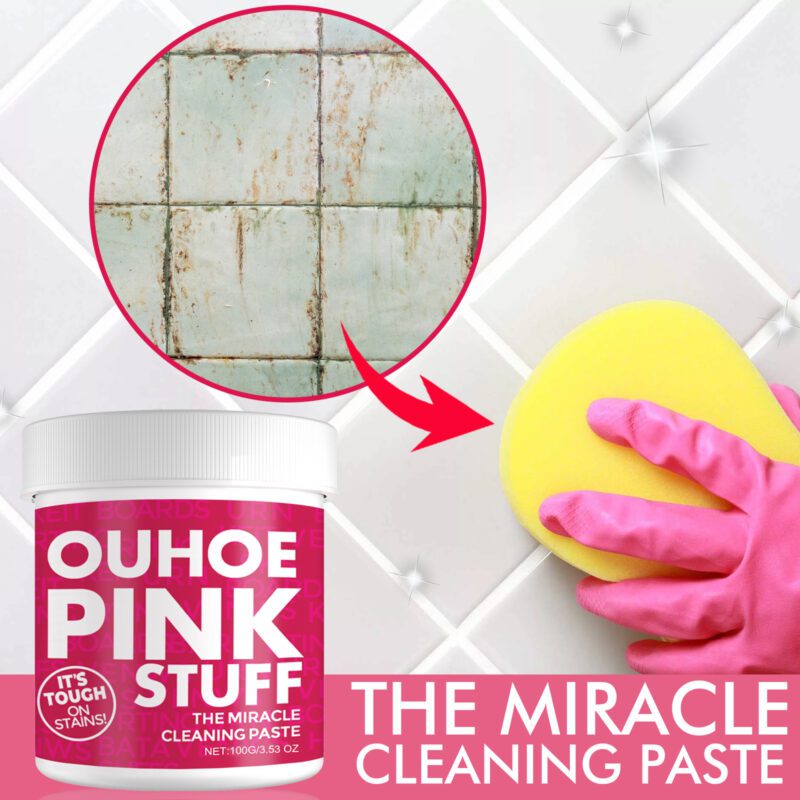 OUHOE Multi-Purpose Cleaning Cream: Kitchen/Floor/Furniture Safe, Long-Lasting Household Cleaner - Image 2