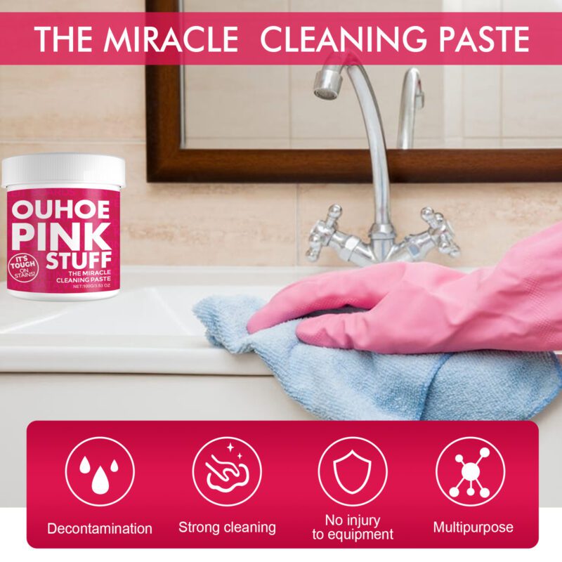 OUHOE Multi-Purpose Cleaning Cream: Kitchen/Floor/Furniture Safe, Long-Lasting Household Cleaner - Image 3