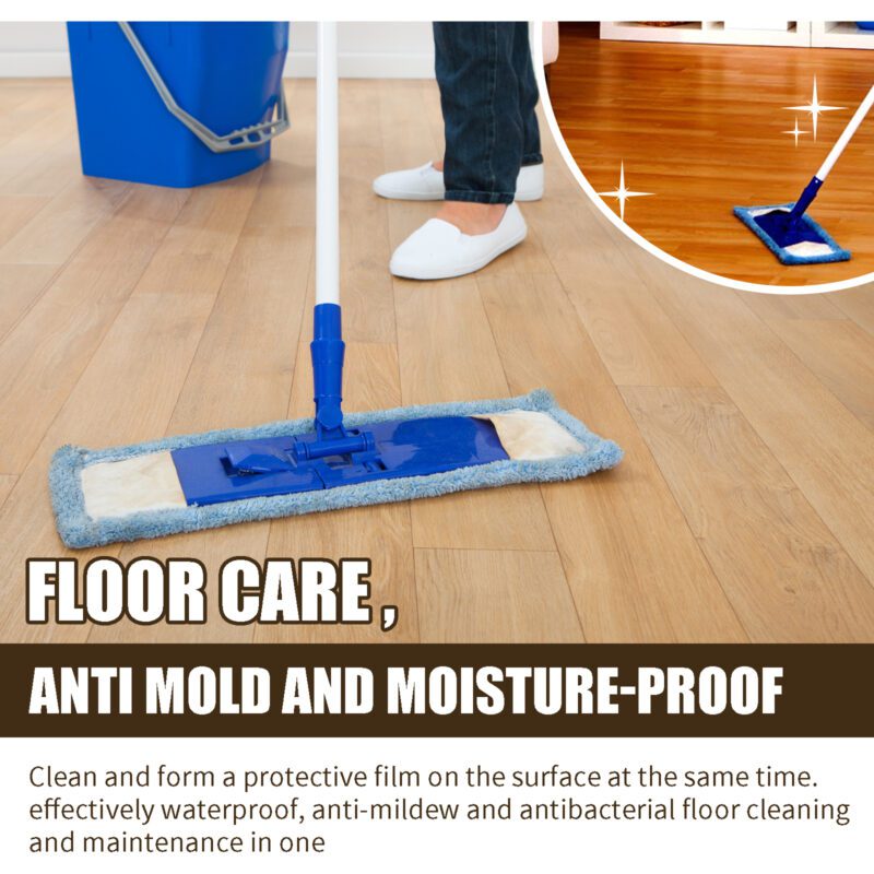 OUHOE Multi-Purpose Furniture & Floor Wax Spray - Long-Lasting Polish, Surface-Safe Care - Image 3