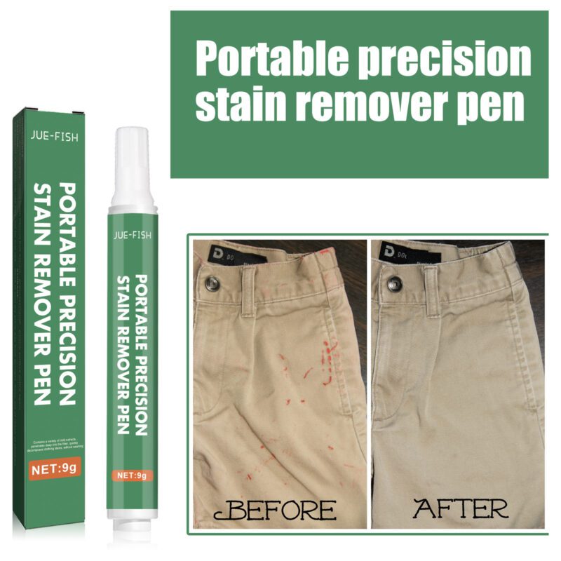 Portable Stain Remover Pen – Multi-Purpose, Surface-Safe Household Cleaner for Clothes & Furniture - Image 2