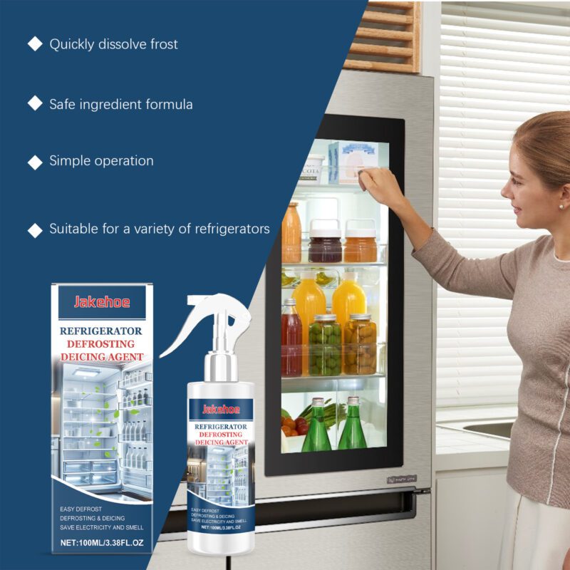 Safe Multi-Purpose Refrigerator Freezer Defroster | Anti-Icing, Fast-Acting Household Cleaner - Image 3