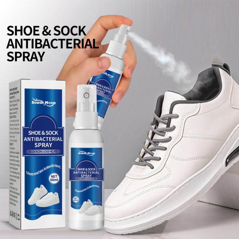 South Moon Antibacterial Shoe & Sock Spray | Multi-Purpose Household Deodorizer, Long-Lasting Freshener - Image 2