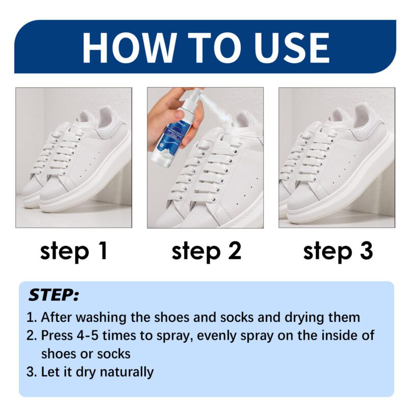 South Moon Antibacterial Shoe & Sock Spray | Multi-Purpose Household Deodorizer, Long-Lasting Freshener - Image 6