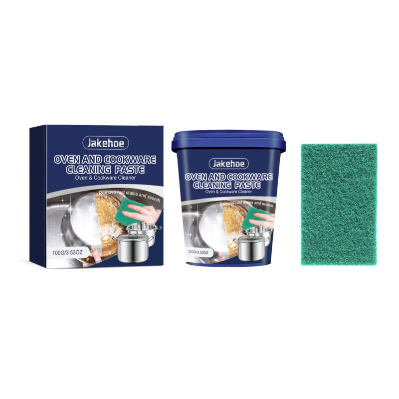 Stainless Steel Cleaning Paste: Kitchen Rust Remover, Stubborn Stain Cleaner (Long-Lasting, Surface-Safe)