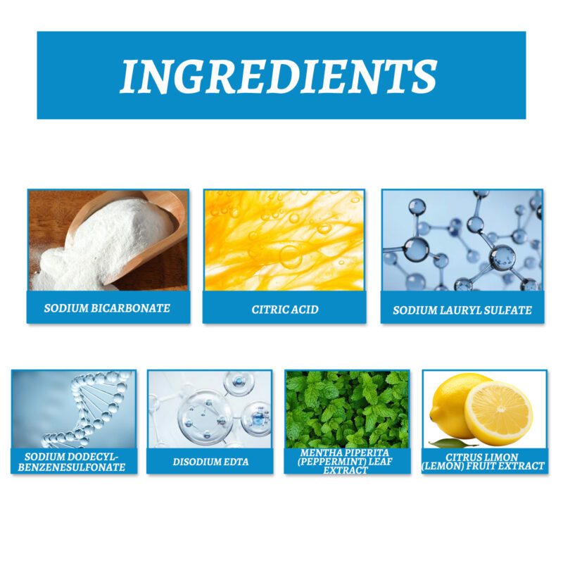 Washing Machine Cleaner Effervescent Tablets - Multi-Purpose, Long-Lasting Stain & Odor Removal - Image 5