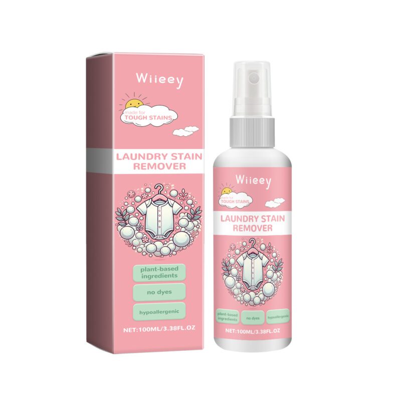 Wiieey Baby Clothes Detergent - Mild, Deep-Cleaning, Safe for Delicates