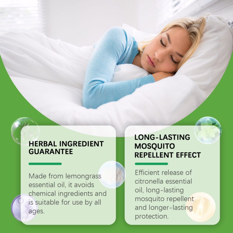 Ximonth Citronella Mosquito Repellent Gel: Long-Lasting, Safe Household Insect Repellent - Image 3