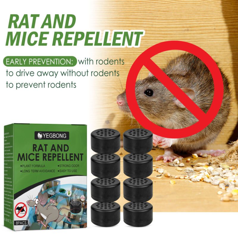 Yegbong Rat Repellent Pill: Long-Lasting Home Pest Control, Easy Indoor Use